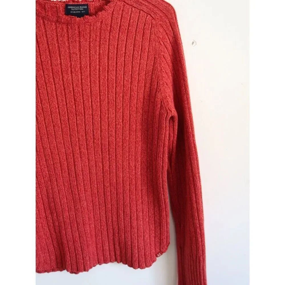 American Eagle Ribbed Sweater - Size Large - Picture 2 of 9